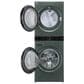 LG Single Unit Front Load WashTower with Center Control 4.5 Cu. Ft. Washer and 7.4 Cu. Ft. Electric Dryer in Nature Green, , large