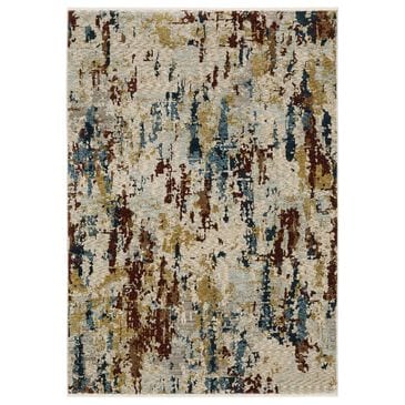 Oriental Weavers Capella Abstract Beige and Multicolor 9"10" x 12"10" Area Rug, , large