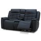 Interlochen High End Push Back Loveseat in Jet Black, , large