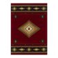 Oriental Weavers Hudson 87K 10" x 13" Red Area Rug, , large