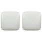 Linon Home Decor Lancer Counter Stool in White (Set of 2), , large