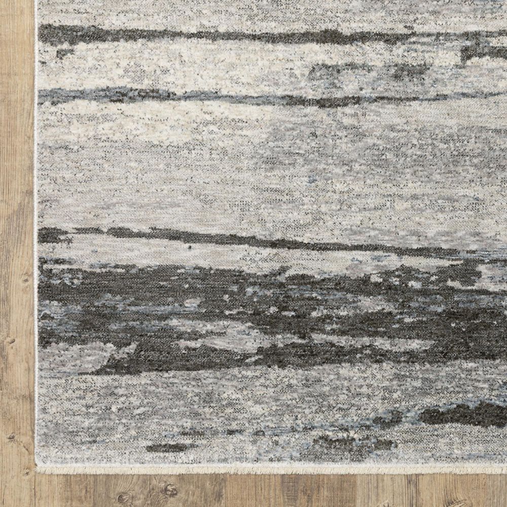 Oriental Weavers Hayden 2&#39;3&quot; x 7&#39;6&quot; Grey and Ivory Runner, , large