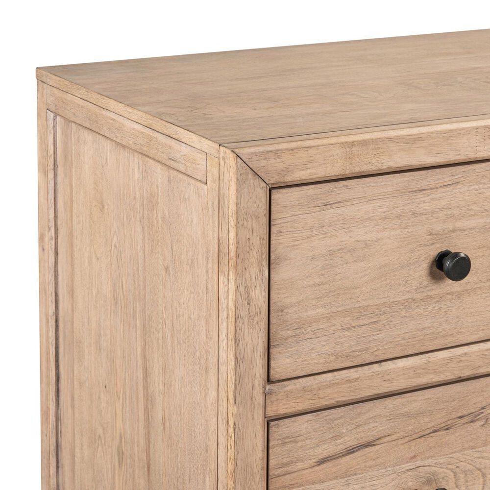 Belle Furnishings Proximity Place 9-Drawer Dresser and Mirror in Barley Buff, , large