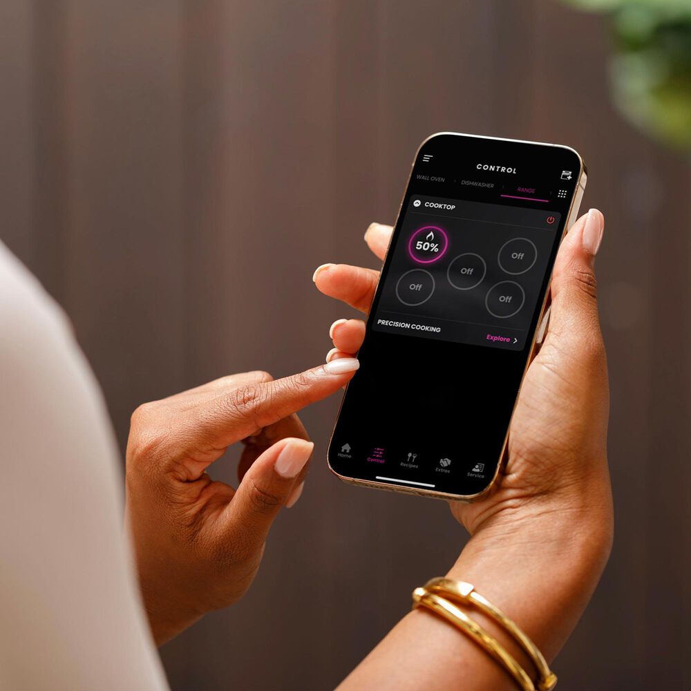 Cafe 2-Piece Kitchen Package with Matte Black 30" Smart Built-In Convection Single Wall Oven and Stainless Steel 36" Touch Control Induction Cooktop, , large