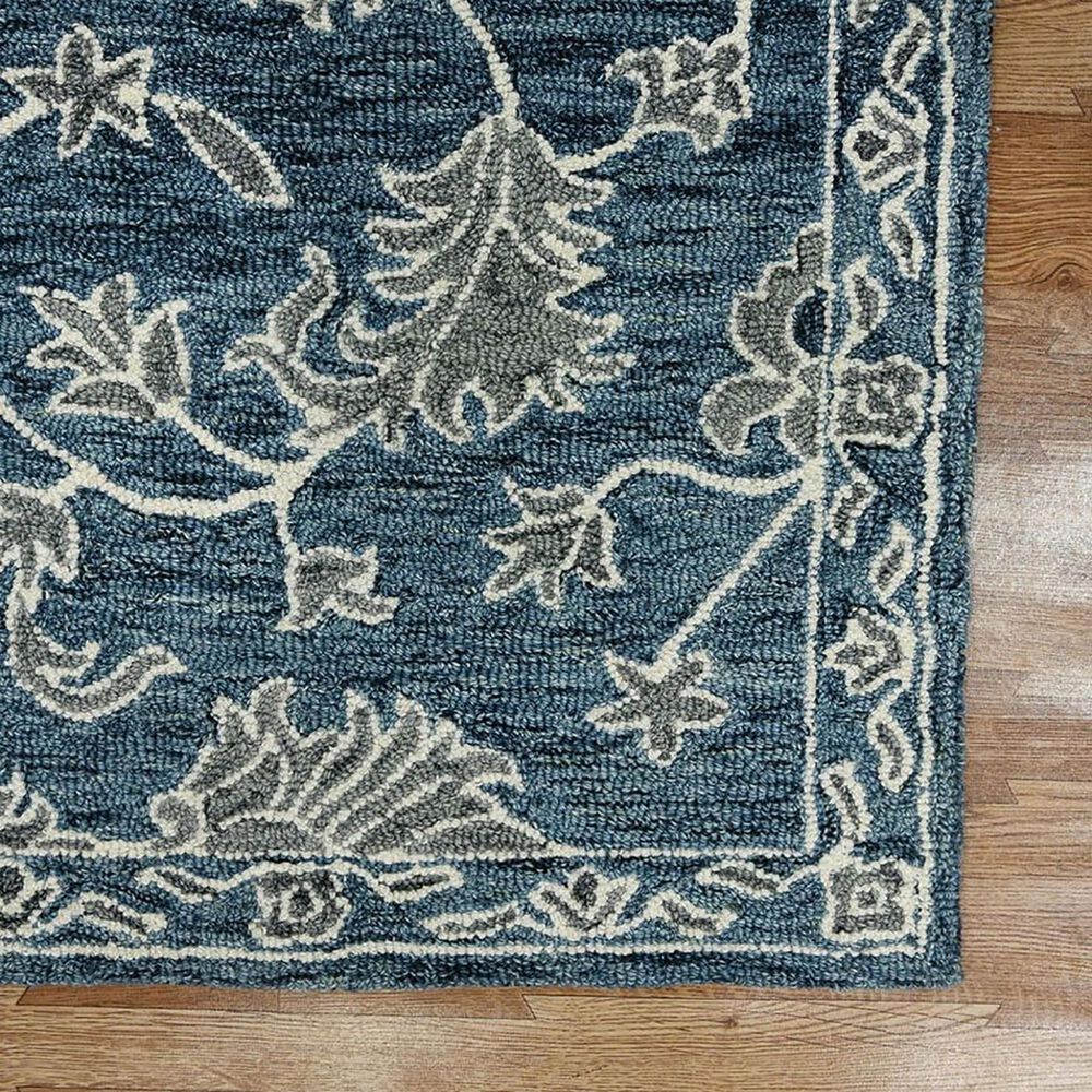Amer Rugs Romania 8&#39; x 10&#39; Navy Area Rug, , large
