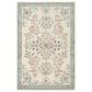 Surya Erin 2"6" x 4" Cream, Orange, Denim, Butter and Emerald Area Rug, , large
