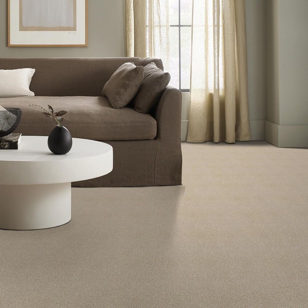 Shaw Tonal Comfort Blue Carpet in Dinner with Friends, , large