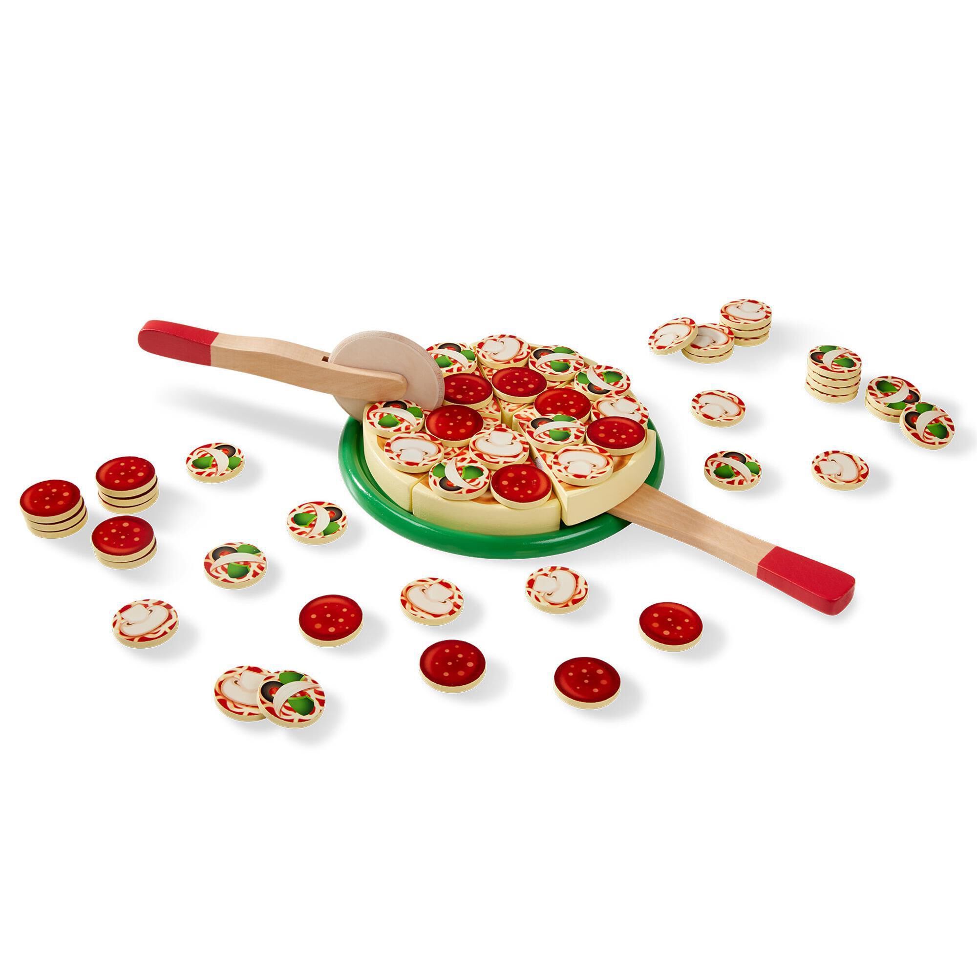 Melissa and top doug wooden pizza