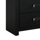 Ashley Maeling 4 Piece Queen Panel Bedroom Set in Matte Black, , large