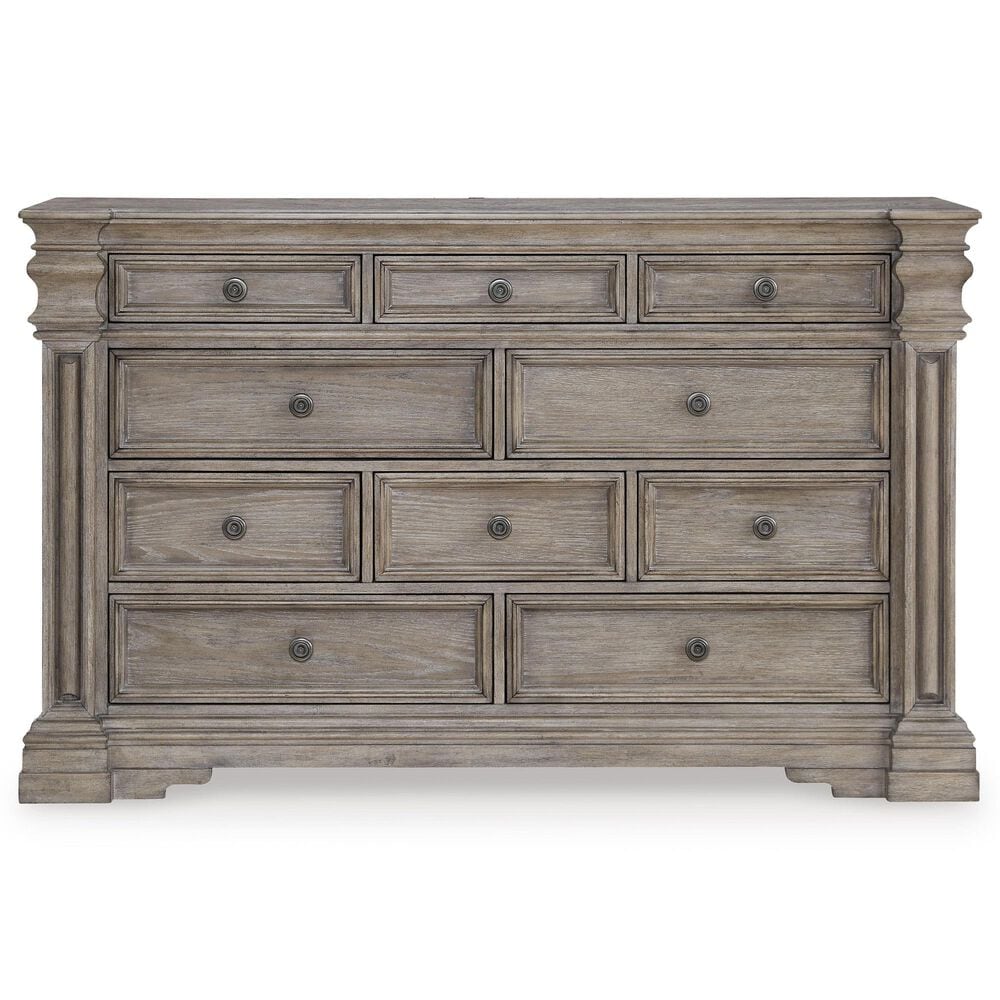 Millenium Blairhurst Dresser and Mirror in Light Grayish Brown, , large