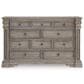 Millenium Blairhurst Dresser and Mirror in Light Grayish Brown, , large