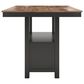 Ashley Wildenauer Counter Height Dining Table and 6 Counter Stools, , large