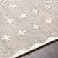 Surya Bursa 5" x 7"6" Gray, Charcoal and Cream Area Rug, , large