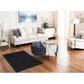 Safavieh Athens Shag SGA119K 3" x 5" Black Area Rug, , large