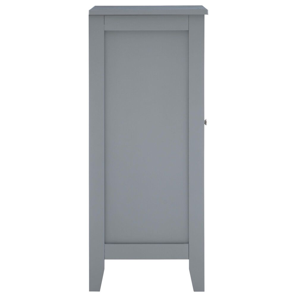 Linon Home Decor Fetti Small Cabinet in Grey, , large