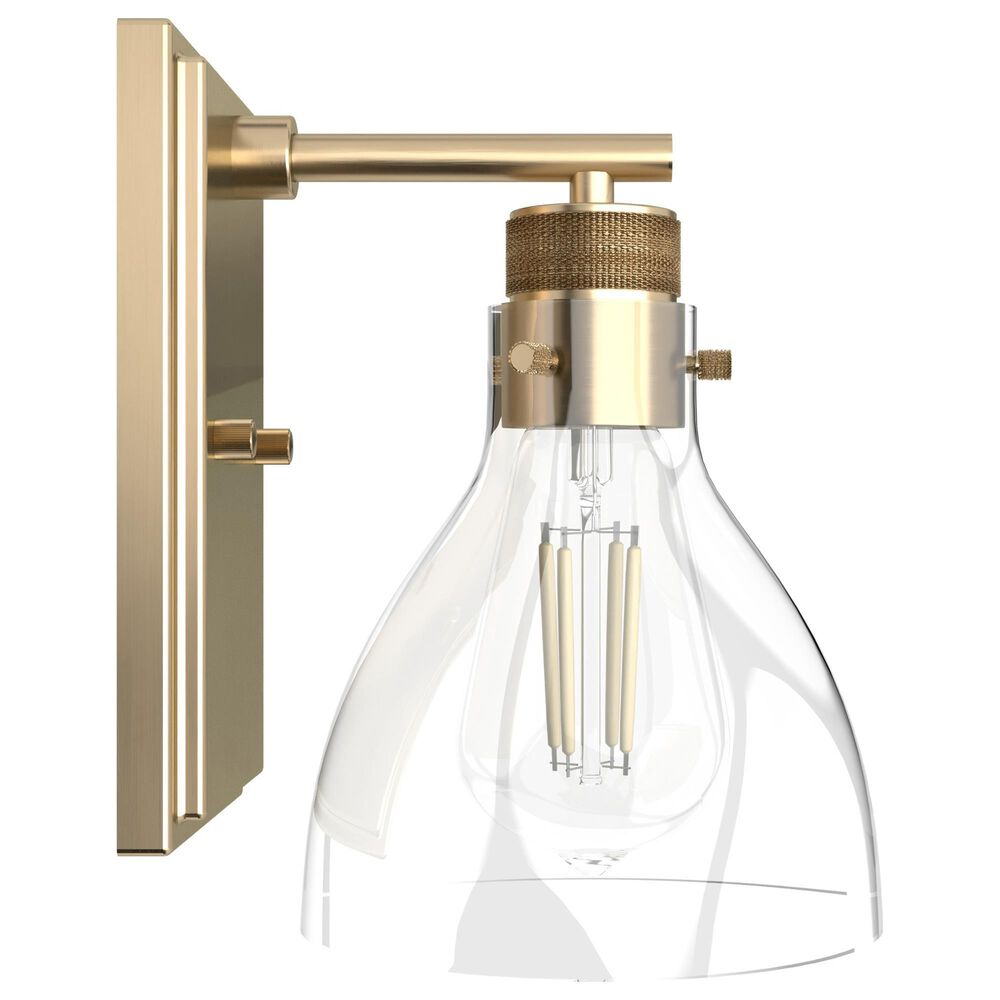 Hunter Van Nuys 1-Light Wall Sconce in Alturas Gold, , large