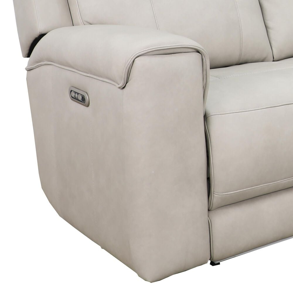 Somerset Home Harbour Power Reclining Sofa in Caruso Light Grey, , large