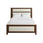 Intercon Marlow Queen Platform Bed in Weathered Steel, , large