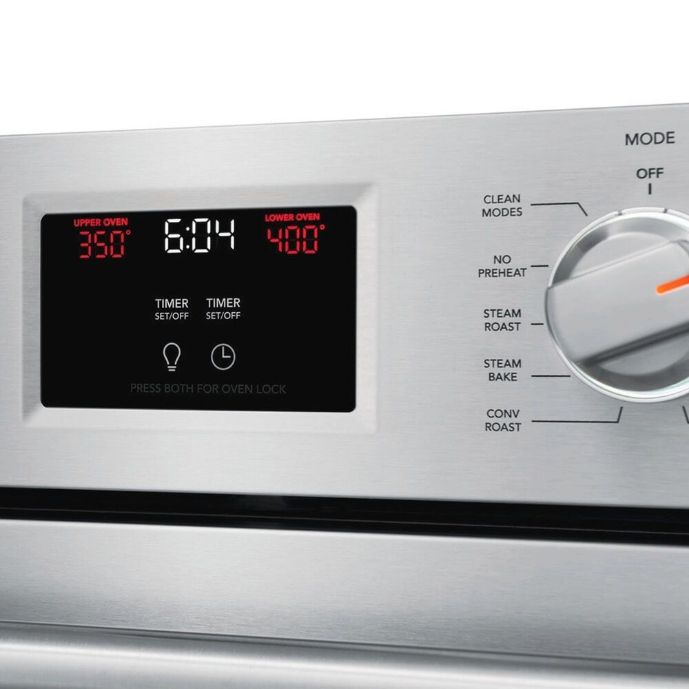 Frigidaire Professional Professional 2-Piece Kitchen Package with 30" Double Wall Oven and 30" Gas Cooktop in Stainless Steel, , large