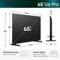 Hisense 65" Class U6 Pro Series ULED Mini-LED 4K - Smart Vidaa TV with 3.1.2 Channel Soundbar System in Black, , large