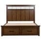 Ashley Taffenbrook Queen Storage Bed in Medium Brown, , large
