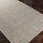 Surya Aiden 10" x 14" Gray and Ivory Area Rug, , large