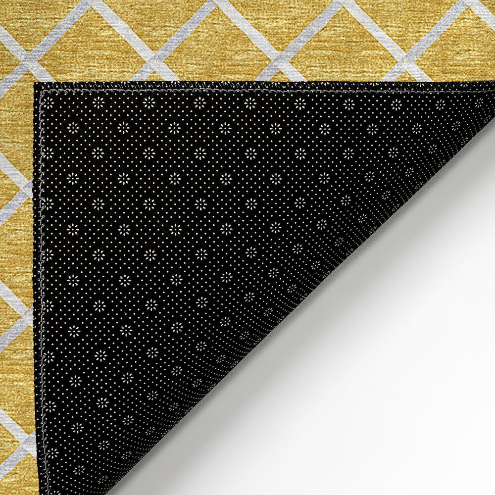 Dalyn Rug Company York 3&#39; x 5&#39; Gold Indoor/Outdoor Area Rug, , large