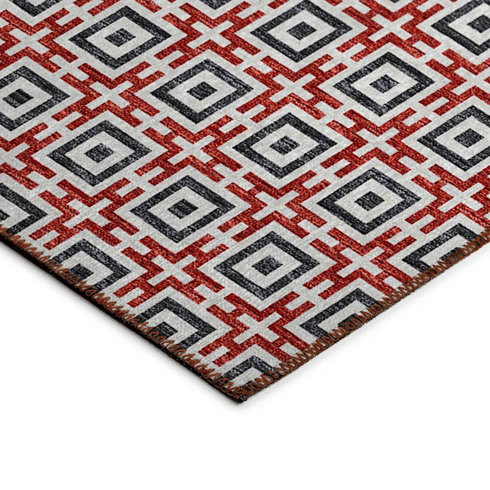 Dalyn Rug Company Marlo 5&#39; x 7&#39;6&quot; Red Indoor/Outdoor Area Rug, , large