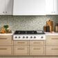 Cafe 48" Natural Gas Rangetop with Integrated Griddle in Matte White and Brushed Bronze, , large