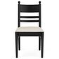 Riverside Furniture Calhoun Side Chair in Ebony Whiskey Oak, , large