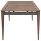 Hearth and Haven Orbit Outdoor Dining Table in Natural - Table Only, , large