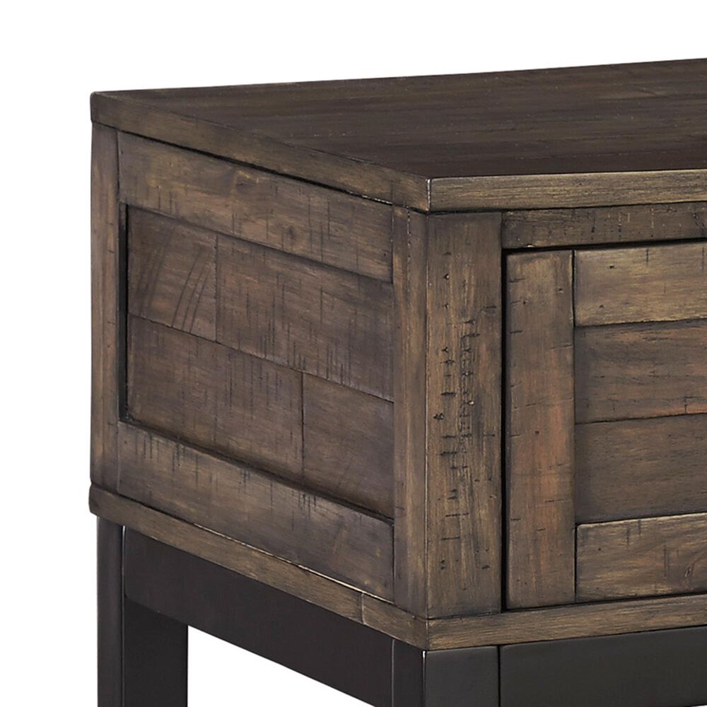 Ashley Johurst Sofa Table in Grayish Brown and Black, , large