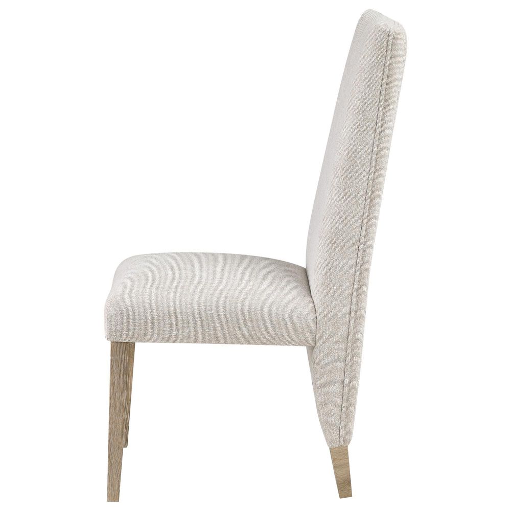 Modern Market Chanel Tufting Back Side Chair in Natural, , large