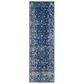 Safavieh Evoke EVK270A 2"2" x 11" Navy and Ivory Runner, , large