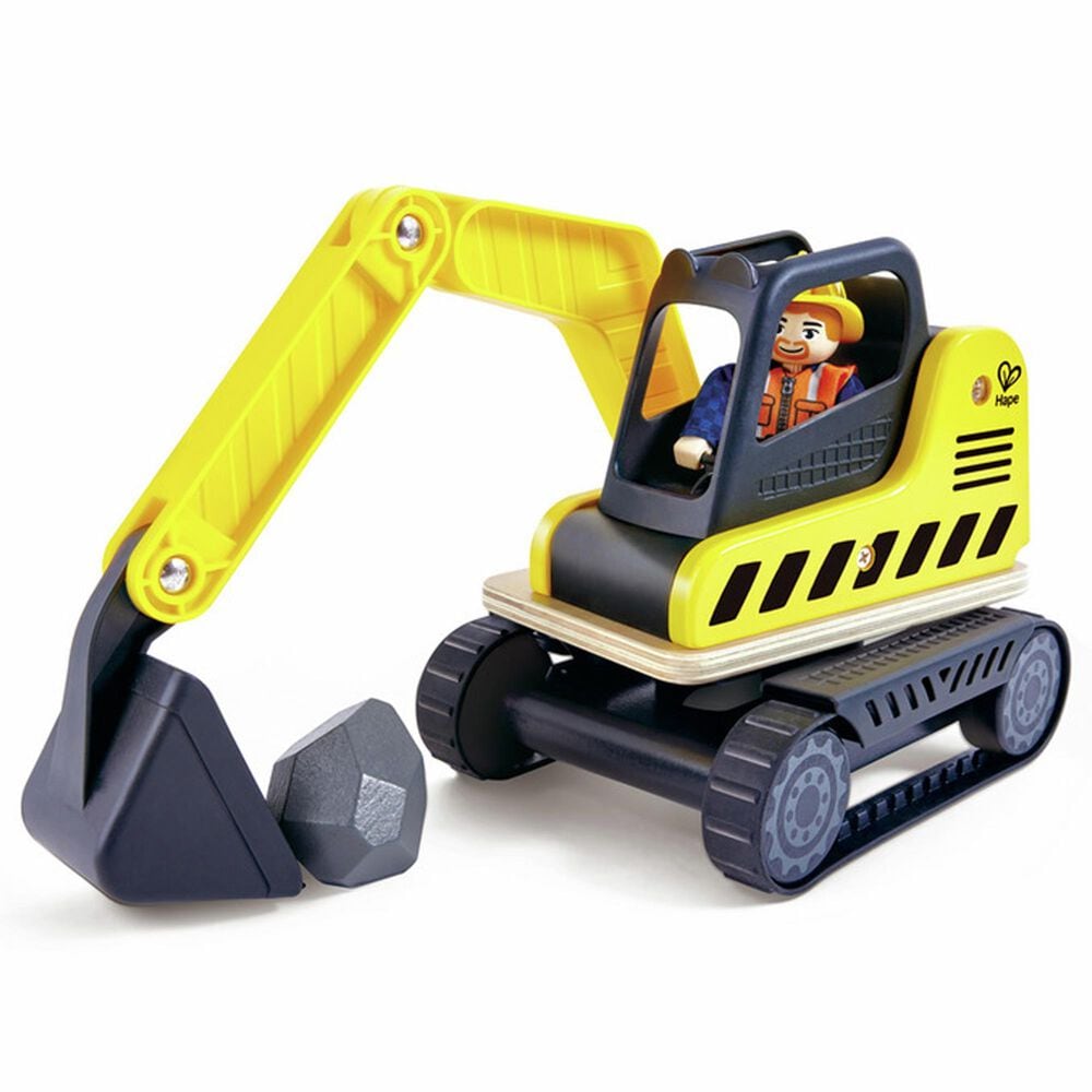 Hape Toys Dig"N Dump Excavator in Multicolor, , large