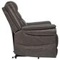 Ashley Oatman Power Lift Recliner in Umber, , large