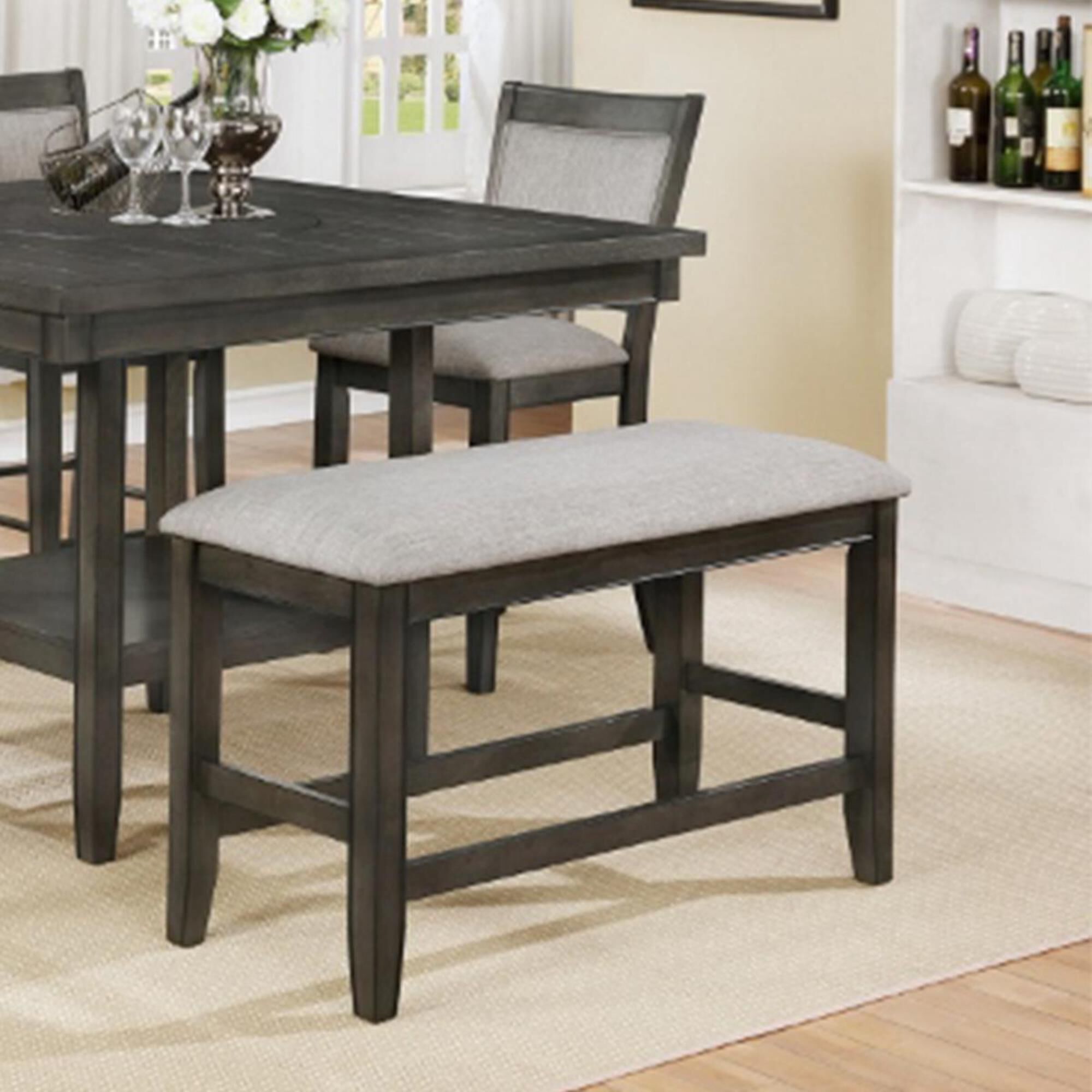 Kitchen counter shop height bench