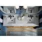 Kohler Charlemont 60" Double Bathroom Vanity in Light Oak with 3 cm White Quartz Top and Rectangular Sinks, , large