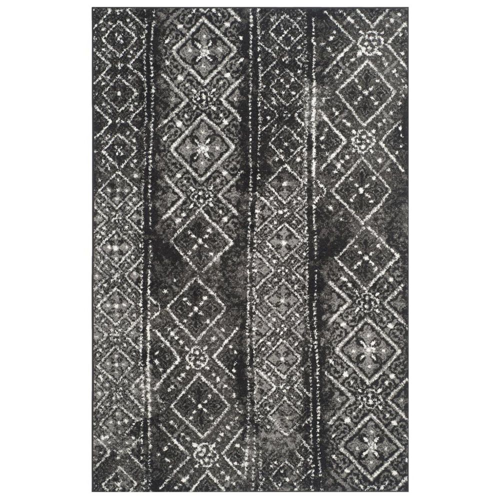 Safavieh Adirondack ADR111C 4&#39; x 6&#39; Black and Silver Area Rug, , large