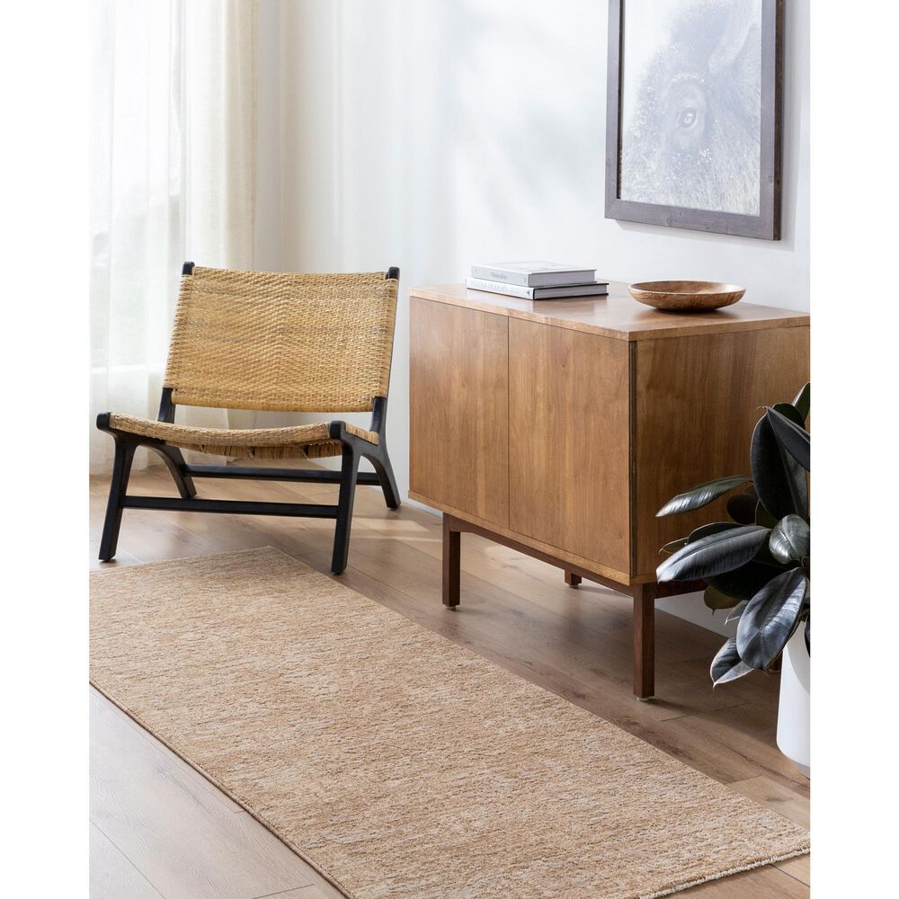 Surya Masterpiece MPC-2300 Beige, Tan and Medium Brown 2&#39;7&quot; x 7&#39;3&quot; Runner, , large