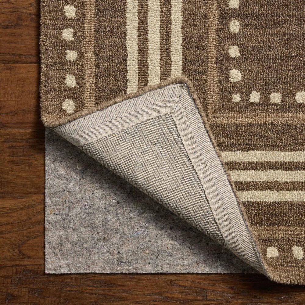 Chris Loves Julia x Loloi Alfie Bark and Natural 7'9" x 9'9" Area Rug, , large