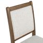 Furniture of America Virex Upholstered Side Chair in Dark Walnut (Set of 2), , large