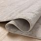 Amber Lewis x Loloi Monty 9"2" x 13" Ivory and Natural Area Rug, , large