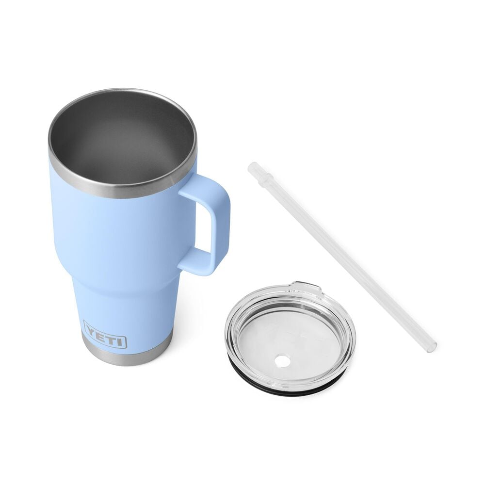 YETI Rambler 35 oz Straw Mug Big Sky Blue, , large