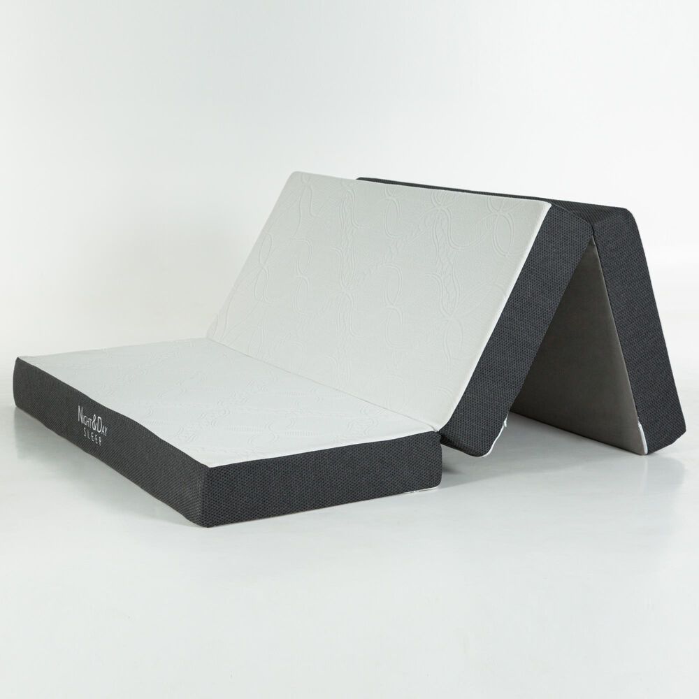 New Day Furniture Louvre Queen Murphy Cabinet Bed with Mattress in Normandy, , large