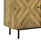 Ashley Cadewick Accent Cabinet in Natural and Black, , large