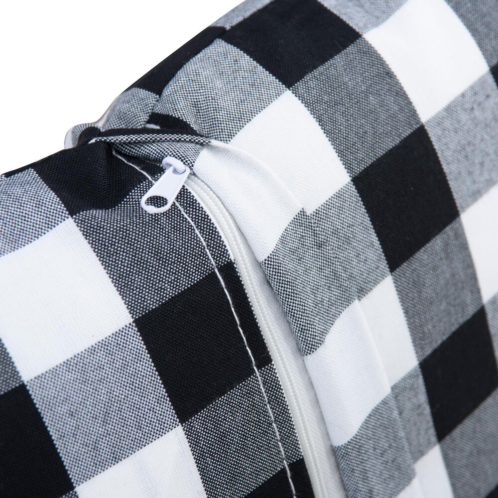 Linon Home Decor Tobin 5-Piece Nook Cushion Set in Jet Black, , large