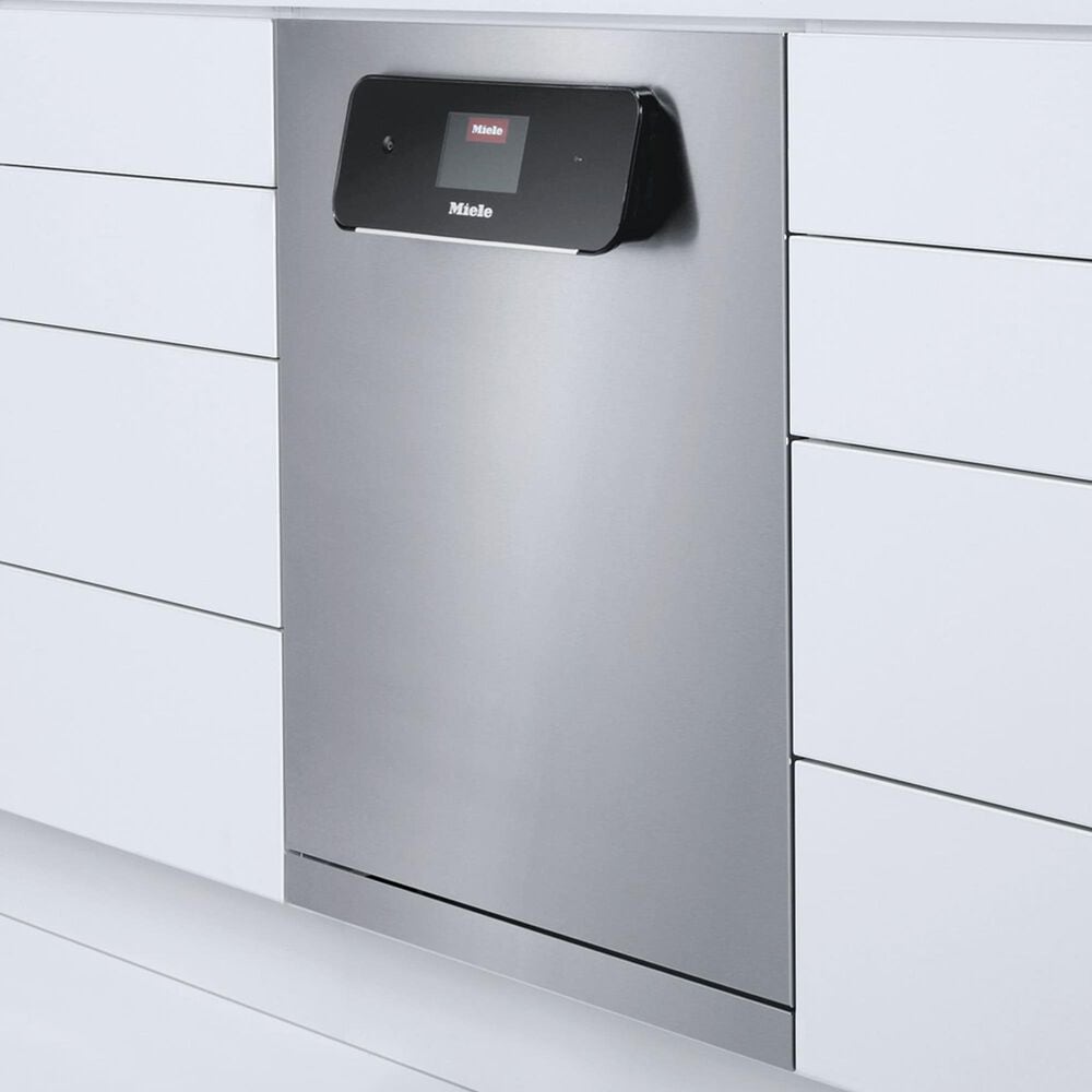 Miele Professional 24" Built-Under Smart Dishwasher (208V) with 11 Wash Cycles in Stainless Steel, , large