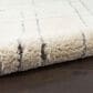 Nourison Dreamy Shag Geometric 7"10" x 9"10" Ivory Area Rug, , large