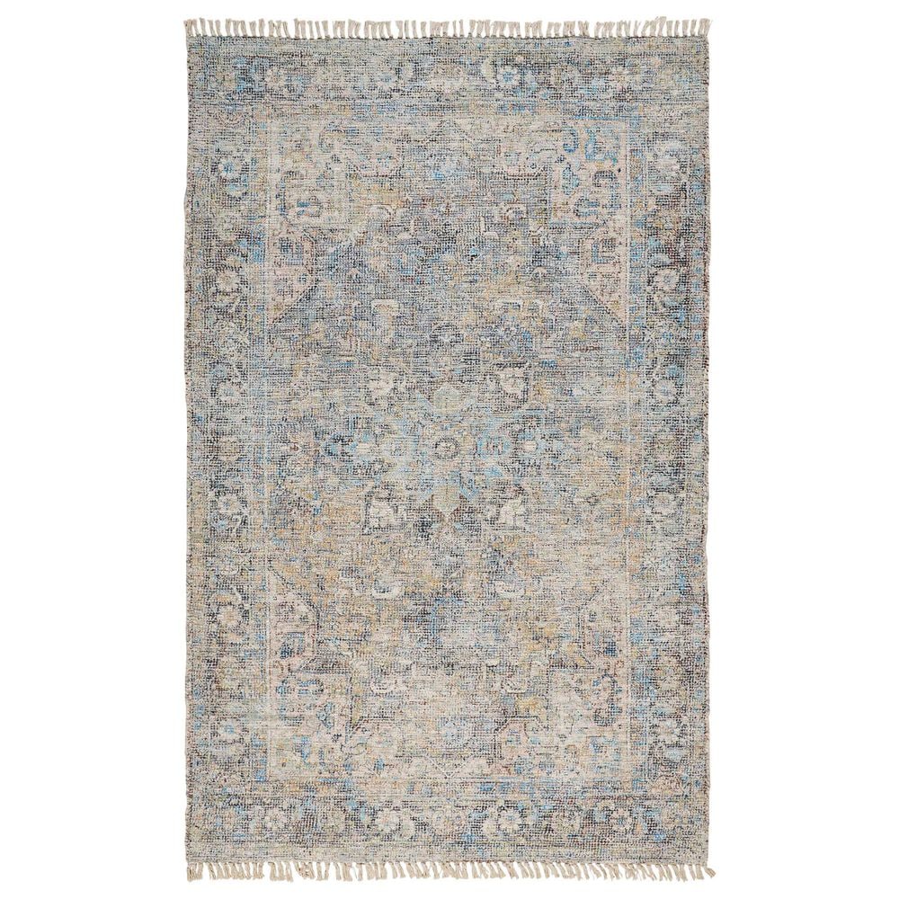 Feizy Caldwell 5" x 7"6" Beige and Multicolor Area Rug, , large